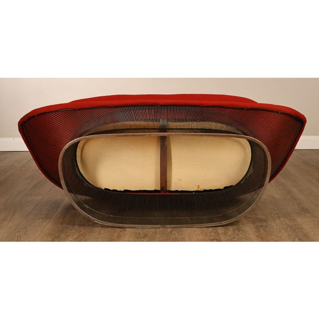 Warren Platner For Knoll Wire Frame Settee For Sale - Image 17 of 17