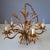 Hollywood Regency Wheat Sheaf Chandelier, 1960s For Sale - Image 3 of 8