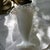 Glass Vintage Fenton Silver Crest Vase Ruffled Milk Glass For Sale - Image 7 of 9