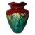 Vintage Drip Style Art Pottery Vase For Sale