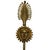 Mid 20th Century After Andre Abrus French Neoclassical Brass Sconces- A Pair For Sale - Image 5 of 6