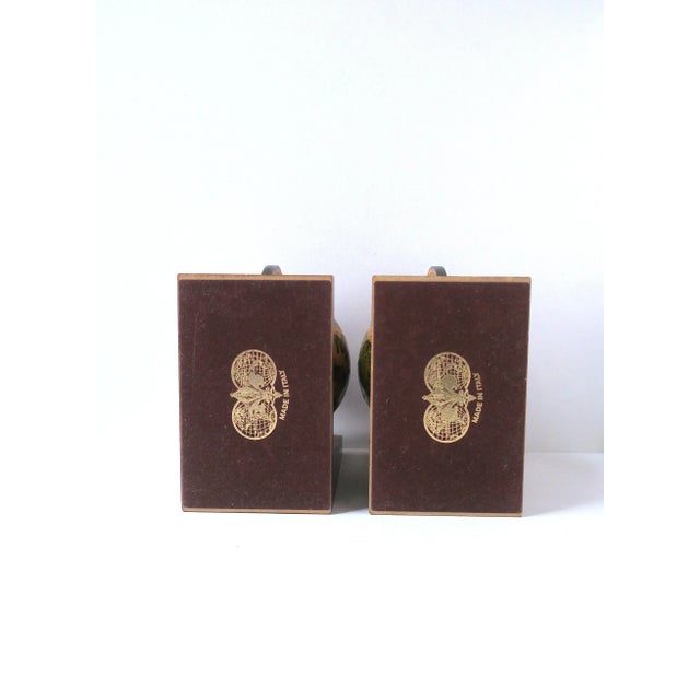 Italian World Globe Bookends, Pair For Sale - Image 11 of 11