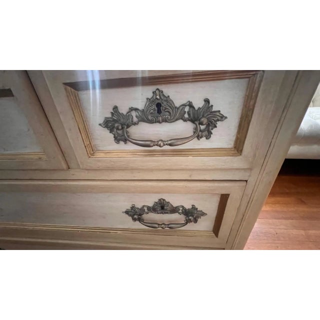 Hickory Chair Furniture Co. French Country Style Cream Normandy Chest For Sale - Image 10 of 13