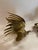 Pair of Brass Fighting Roosters For Sale In Dallas - Image 6 of 11