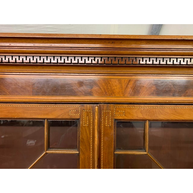 Mahogany Bookcase from Edwards & Roberts, 1900s For Sale - Image 9 of 18