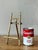 Metal Vintage Brass Table Top Easel For Sale - Image 7 of 12
