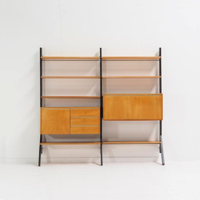 Module Wall Unit by Kho Liang Ie for Fristho, 1950s For Sale - Image 14 of 14