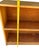 Vintage Mid Century Modern Style Wood Open Bookshelf Display Shelf For Sale - Image 10 of 10