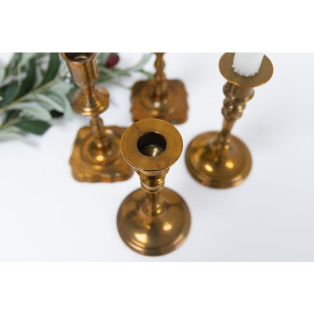 Vintage Danish Malm Candleholders, 1950s, Set of 4 For Sale - Image 12 of 18