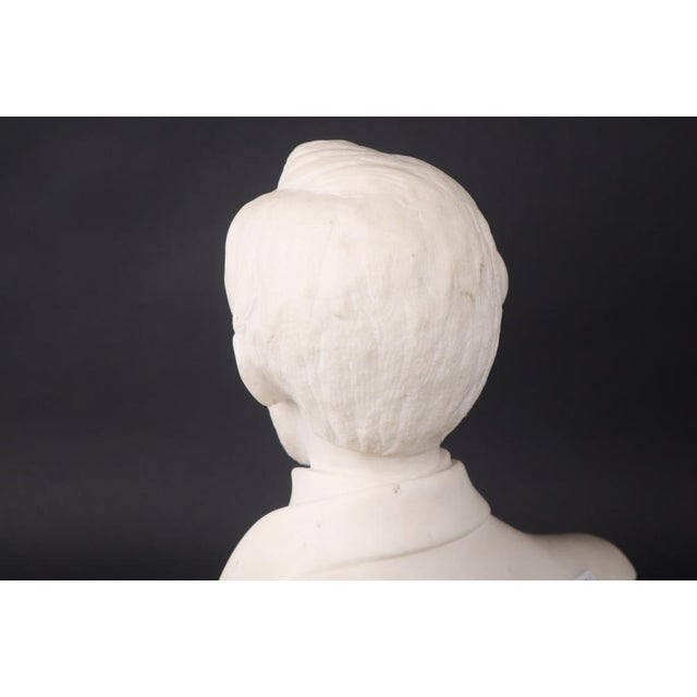 Early 20th Century Marble Bust of Abraham Lincoln For Sale - Image 4 of 8