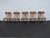 Wood Kreiss Klismos Mid Century Modern Dining Chairs Solid Wood Set of Five 6439a For Sale - Image 7 of 18