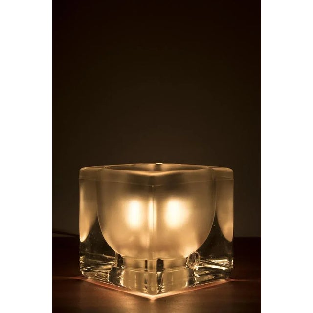 Glass Table Lamp from Putzler For Sale - Image 6 of 10