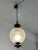Vintage Bronze and Glass Chandelier, Italy, 1970s For Sale - Image 4 of 9