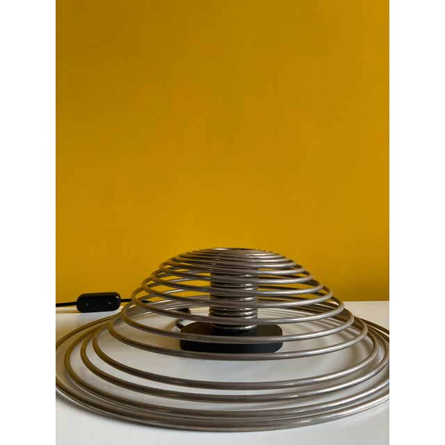 Spring Table Lamp by Angelo Mangiarotti for Candle, 1970s For Sale - Image 3 of 10