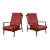Mid-Century Highback Lounge Chairs- a Pair For Sale
