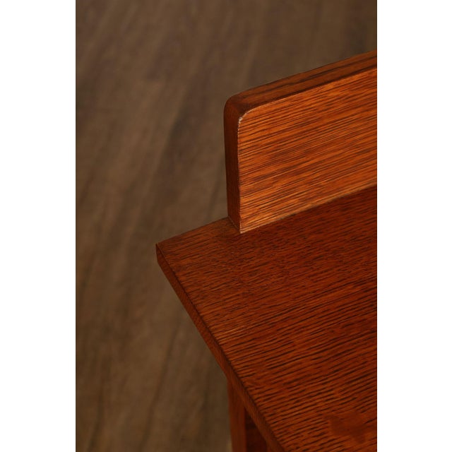 STICKLEY MISSION COLLECTION HARVEY ELLIS OAK SIDEBOARD For Sale - Image 15 of 18