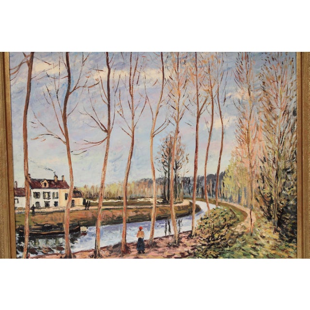 European Landscape Painting by Elmyr De Hory (1906-1976) For Sale - Image 4 of 12