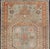 Textile Medallion Antique Oushak Rug From Turkey For Sale - Image 7 of 10