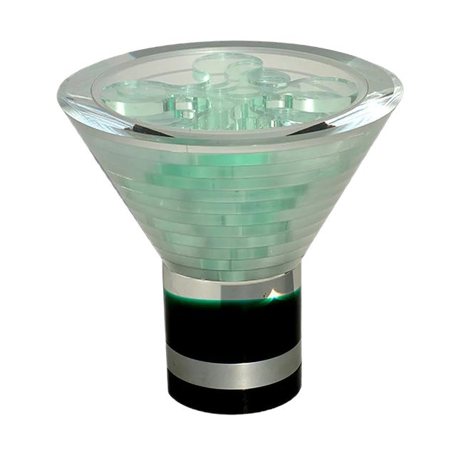 Modern Art Acrylic Glass Sculpture by Marcello Morandini For Sale