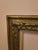 Mid-Century Modern Vintage Chunky Carved Frame Gold Highlights For Sale - Image 3 of 7