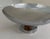 Silver Compote with Amber Stem For Sale In Los Angeles - Image 6 of 9