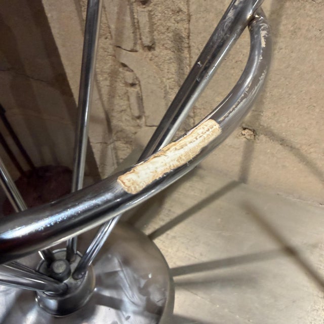Jamaica Bar Stool Pepe Cortes for Amat-3 Aluminum Post-Modern For Sale - Image 15 of 17
