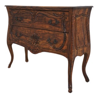 Vintage Italian Continental 2 Drawer Commode Server For Sale