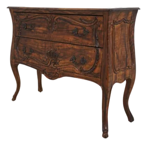 Vintage Italian Continental 2 Drawer Commode Server