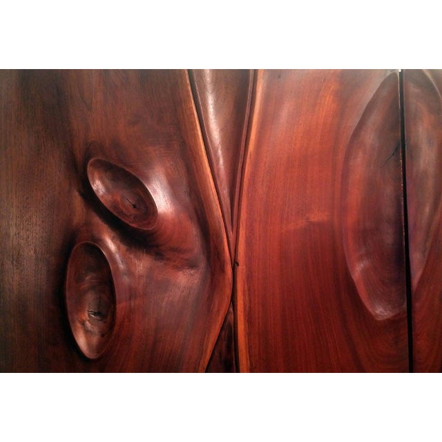 Pair of Carved Wood Doors by Phillip Powell For Sale - Image 10 of 10
