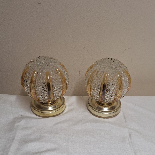 1970s Vintage German Bedside Lamps from Marbach, 1970s, Set of 2 For Sale - Image 5 of 9