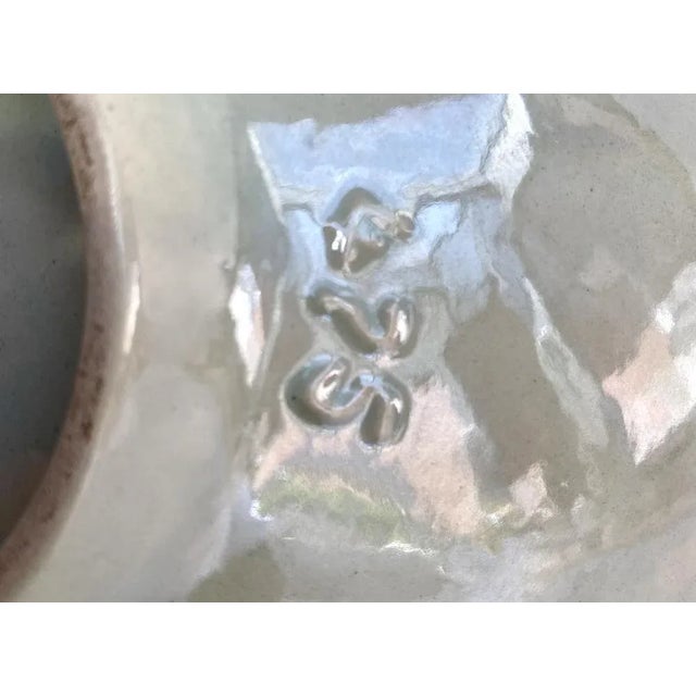 Porcelain Panel or Plate by H. Bequet Quaregnon, Belgium, 1960s For Sale - Image 6 of 7