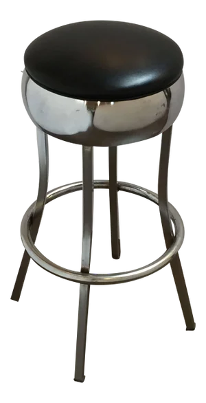 Vintage Chrome Bar Stool