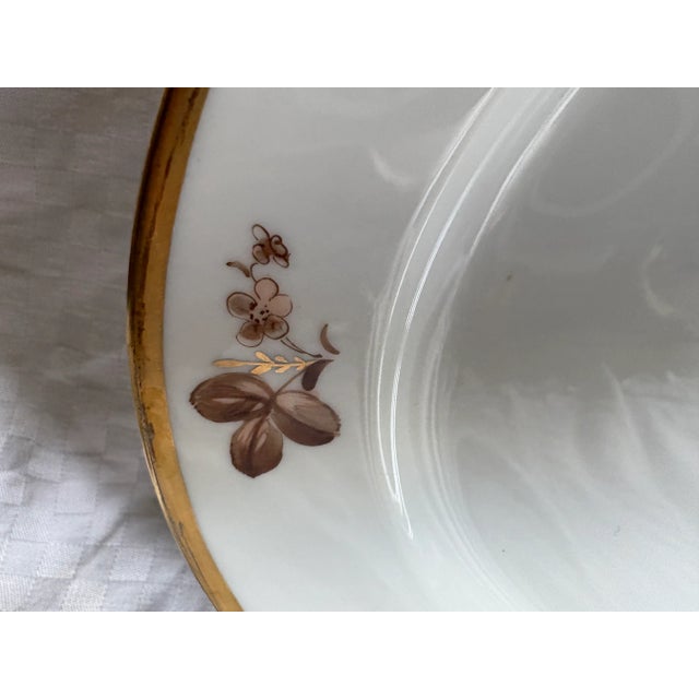 1930s Royal Copenhagen Porcelain Hand Painted Platter For Sale - Image 9 of 10