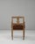 19th Century French Neoclassical Oak Upholstered Armchair With Lyre Back For Sale - Image 18 of 18