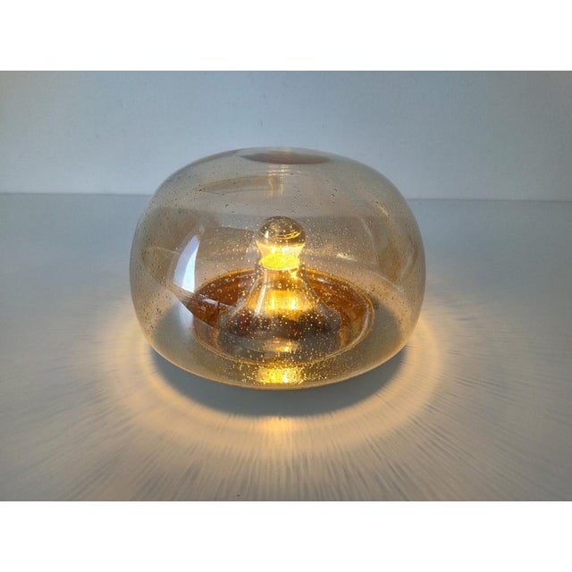 Italian Space Age Bubble Glass Ceiling Light, 1970s For Sale - Image 17 of 18