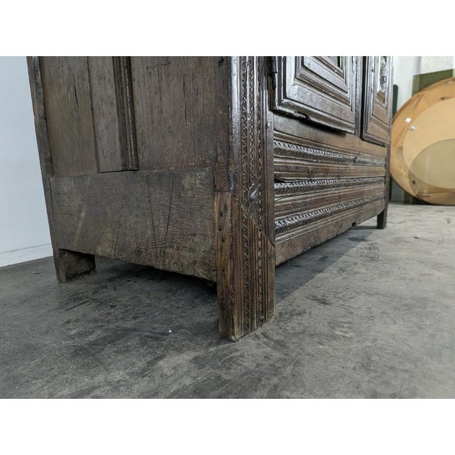 17th Century Folk Art Buffet, Auvergne, France For Sale - Image 14 of 17