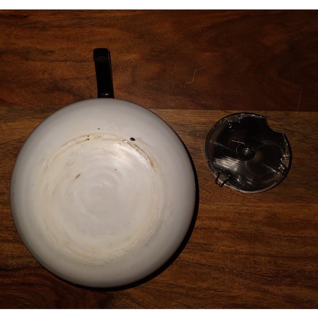 Mid 20th Century Mid Century Modern Corning Ware 6 Cup Cornflower Teapot For Sale - Image 6 of 7