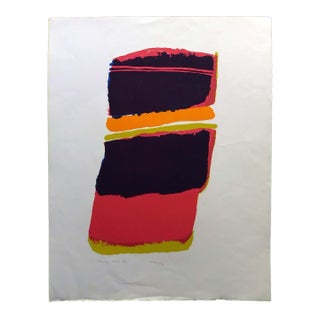 Ida Kohlmeyer "Kohlmeyer Kloud" Hand Signed Serigraph Art, New Orleans 1973 #23 For Sale