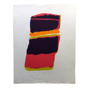 Ida Kohlmeyer "Kohlmeyer Kloud" Hand Signed Serigraph Art, New Orleans 1973 #23