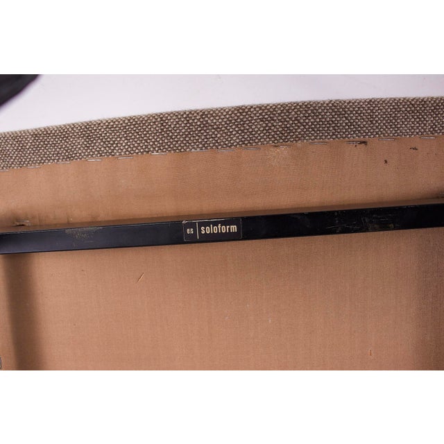 Black Modern Chairs by Soloform Eugen Schmidt, 1950s, Set of 4 For Sale - Image 8 of 9