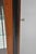 Late 20th Century Ethan Allen Medallion Collection Cherry Wood Glass Curio Cabinet W Black Columns For Sale - Image 12 of 18
