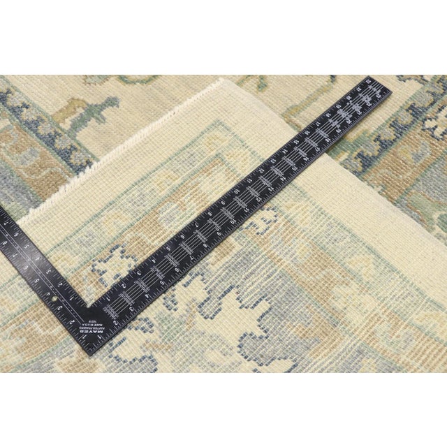 Early 21st Century Turkish Oushak Rug, 09'10 X 13'08 For Sale - Image 5 of 9