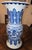 Asian Blue and White Beaker Vase Chien Lung Period For Sale - Image 3 of 5