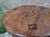 Wood Brutalist Round Oak Coffee Table, 1970s For Sale - Image 7 of 9