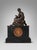 Napoleon III Euterpe Mantel Clock in Patinated Spelter by Japy Frères, 19th Century For Sale - Image 4 of 18