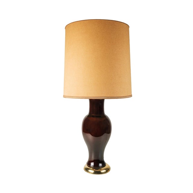 Italian Ceramic Table Lamp, 1970s For Sale - Image 4 of 4