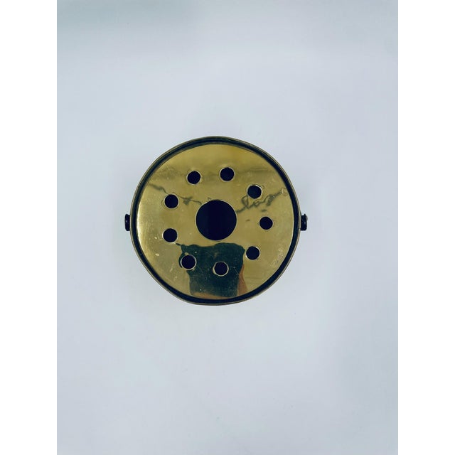 Antique Brass Heater, Germany, 1955 For Sale - Image 3 of 8