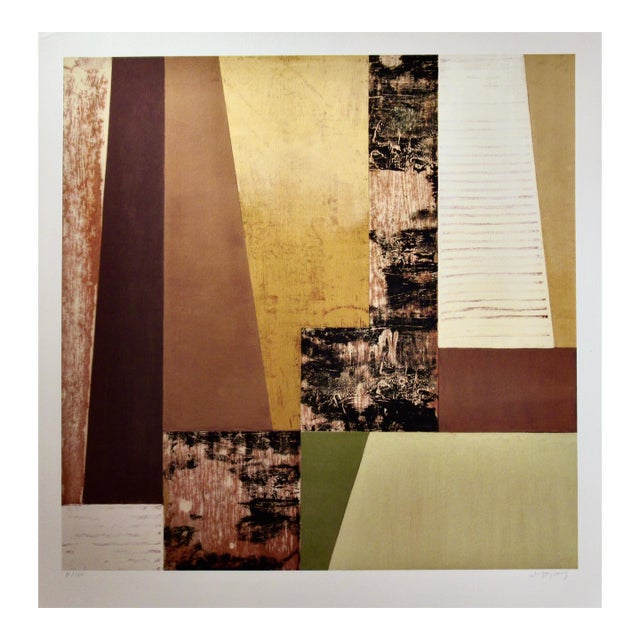 Jeffrey Long Abstract Ii C. 1990 Reproduction Print For Sale