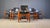 Vintage Spanish Leather and Wood Dining Chairs, 1970s, Set of 6 For Sale - Image 11 of 16
