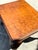 Chocolate Vintage Chippendale Clam Shell Small Coffee Table For Sale - Image 8 of 12